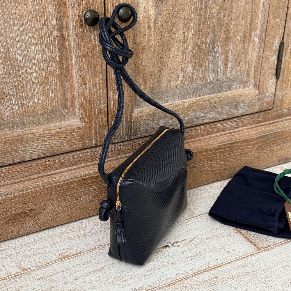 Bottega Veneta Vintage Navy Blue Nodini Bag